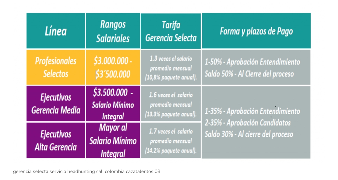 gerencia selecta servicio headhunting cali colombia cazatalentos 03