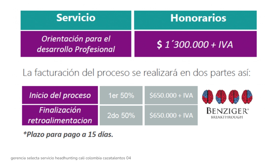 gerencia selecta servicio headhunting cali colombia cazatalentos 04